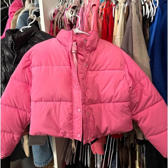 Pink Puff Jacket - Picture 1 of 1